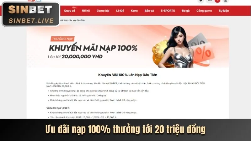 Tận dụng ưu đãi vndwin